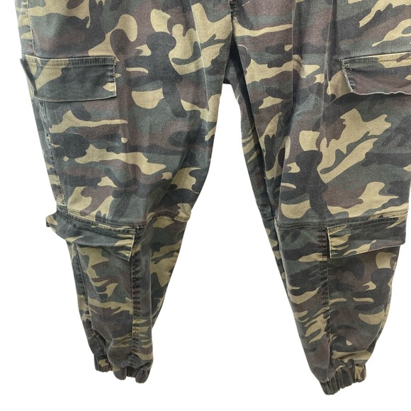 VIP Camouflage Cargo Jogger Pants 17/18 Elastic Waist Drawstring Utility Pants - Picture 4 of 10